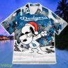 Los Angeles Dodgers Snoopy Dabbing The Peanuts Sports Football American Christmas Hawaiian Shirt - Los Angeles Dodgers Snoopy Dabbing The Peanuts Sports Football American Christmas Hawaiian Shirt
