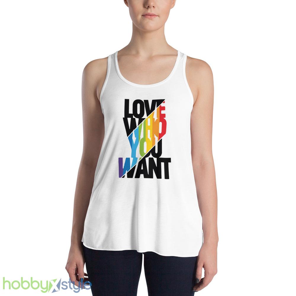 love-who-you-want-shirt-love-wins-equality-rainbow-lgbtq-support-tee-gift-for-pride-day-3.jpeg Love Who You Want Shirt Love Wins Equality Rainbow LGBTQ Support Tee Gift for Pride Day - 8800 Women's Flowy Racerback Tank