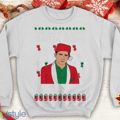 Michael Scott The Name is Bond Santa Bond Ugly this Funny inspired Crewneck office sweatshirt Santa xmas - Michael Scott The Name is Bond Santa Bond Ugly this Christmas Sweater Funny inspired Crewneck office sweatshirt Santa xmas_5