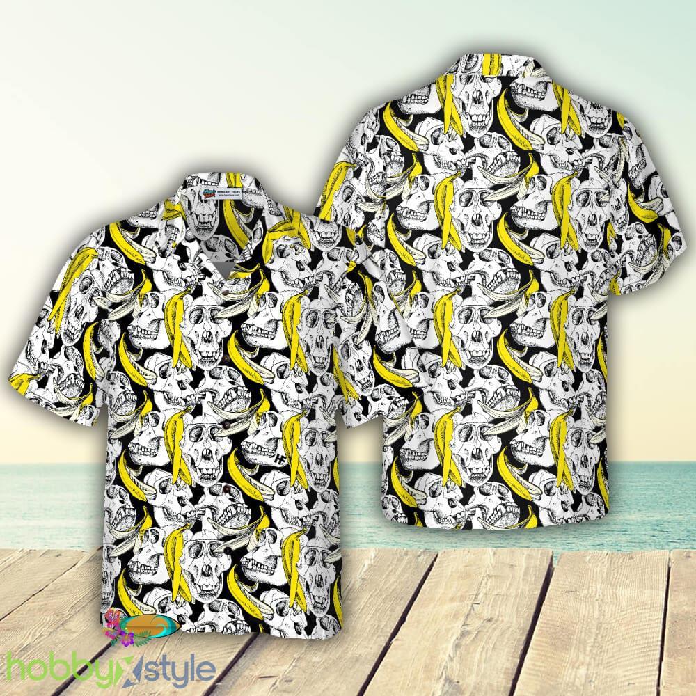 Monkey Skull 3D Hawaiian Shirt For Men And Women - Monkey Skull Hawaiian Shirt_3