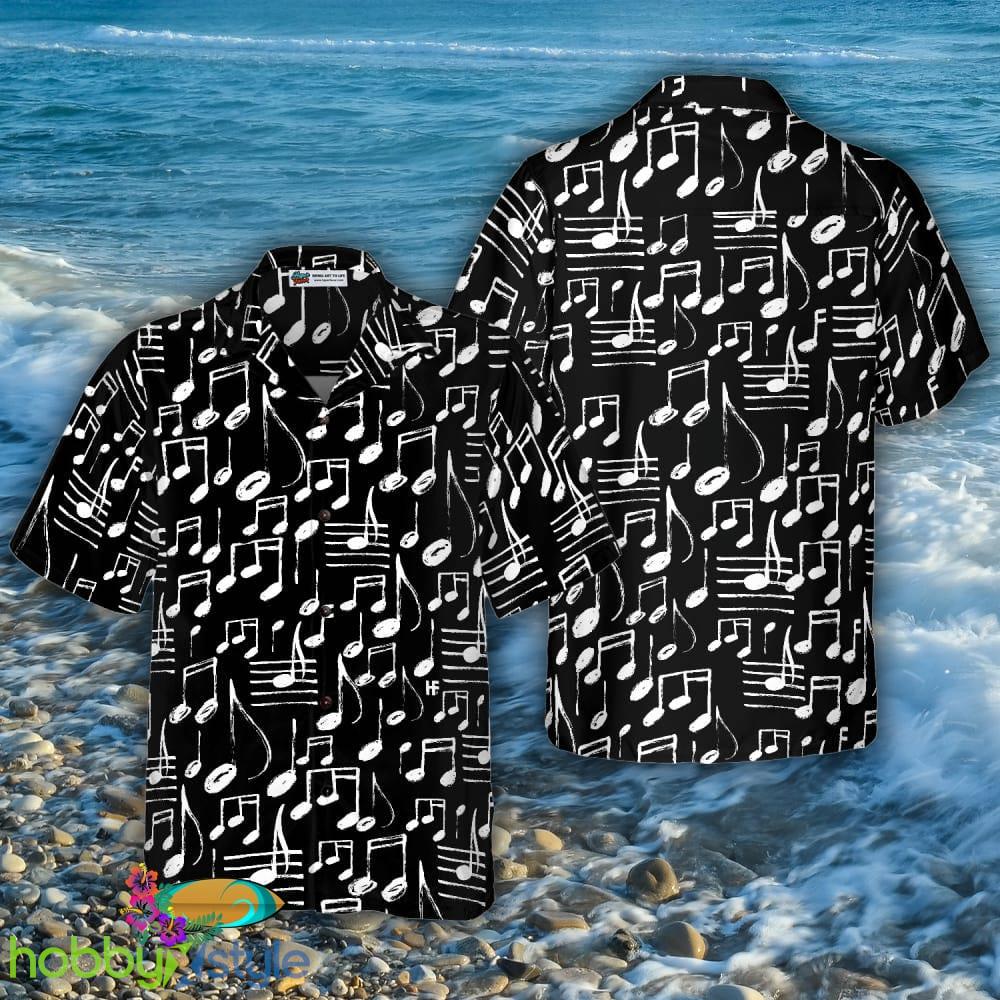 Music Note Shirt For Men 3D Hawaiian Shirt For Men And Women - Music Note Shirt For Men Hawaiian Shirt_3