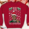 Never Broke Again Ugly Funny inspired Unisex Crewneck sweatshirt - Never Broke Again Ugly Christmas Sweater Funny inspired Unisex Crewneck sweatshirt_1