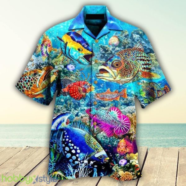Ocean The Treasure Under The Waves 3D Hawaiian For Men And Women Shirt - Ocean The Treasure Under The Waves 3D Hawaiian For Men And Women Shirt