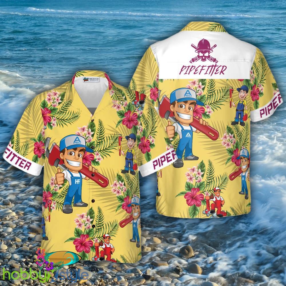 Pipefitter 3D Hawaiian Shirt For Men And Women - Pipefitter Hawaiian Shirt_1