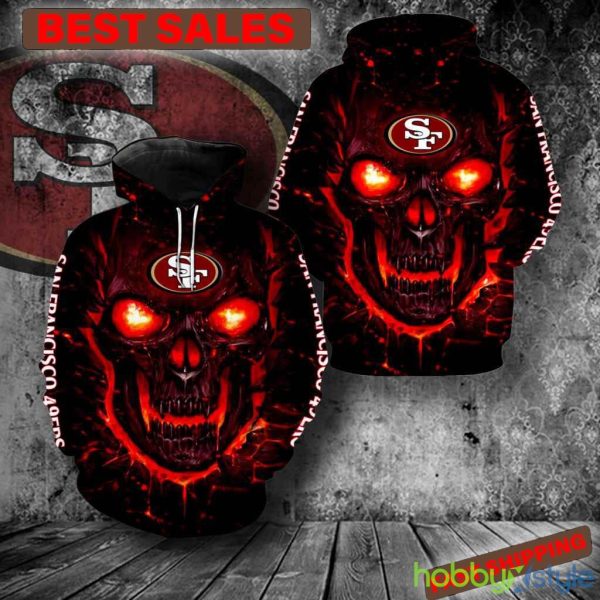 San Francisco 49ers All Over Print For Men And Women 3D Hoodie - San Francisco 49ers All Over Print For Men And Women 3D Hoodie