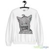 Shirakami Fubuki Hololive Glintch shirt - 18000 Unisex Heavy Blend Crewneck Sweatshirt