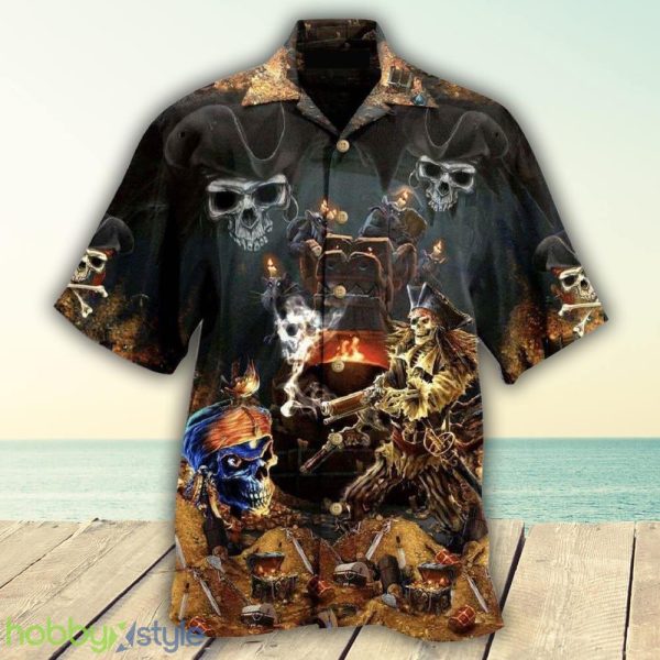 Skull Play With Together 3D Hawaiian For Men And Women Shirt - Skull Play With Together 3D Hawaiian For Men And Women Shirt