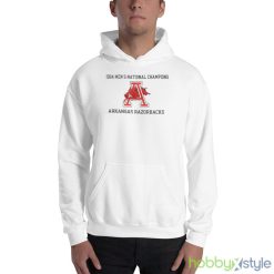 1994 National Champions Arkansas Razorbacks Shirt - 18500 Unisex Heavy Blend Hooded Sweatshirt