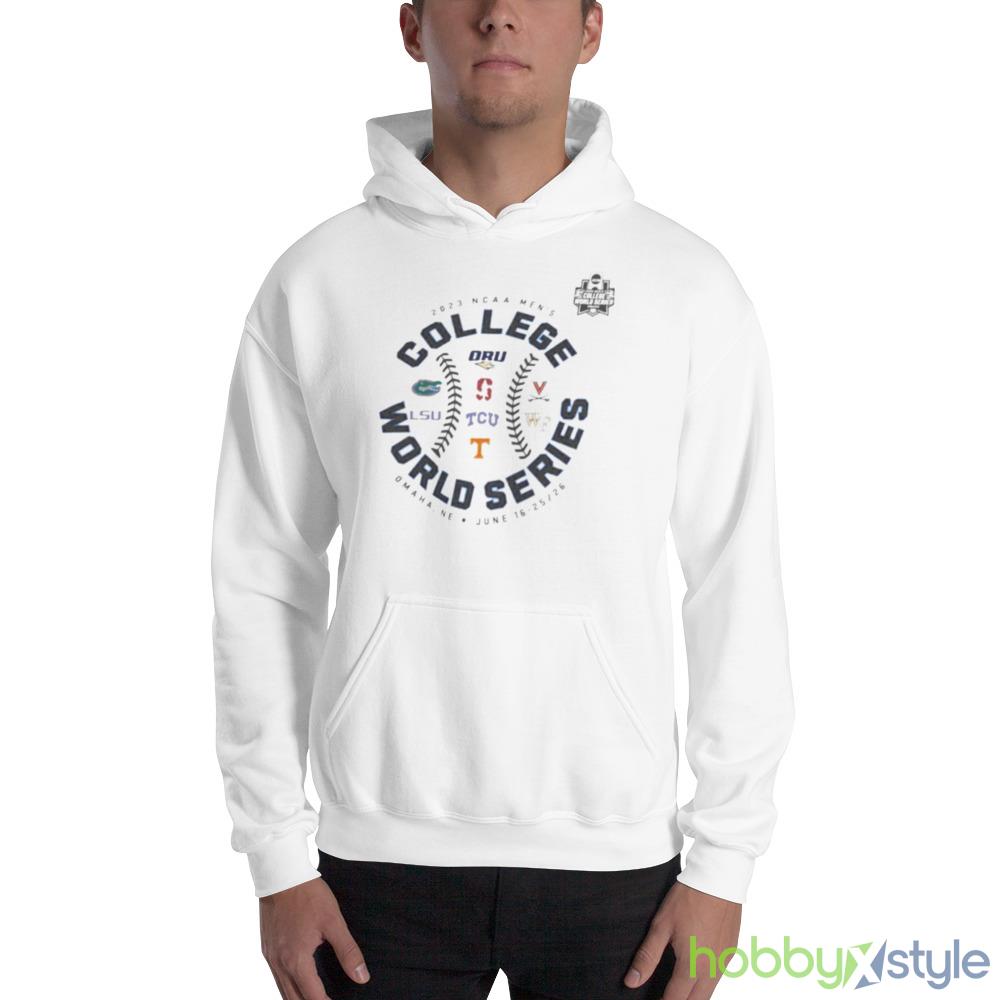 2023 NCAA Men’s College World Series Omaha Ne June 16 Shirt - 18500 Unisex Heavy Blend Hooded Sweatshirt