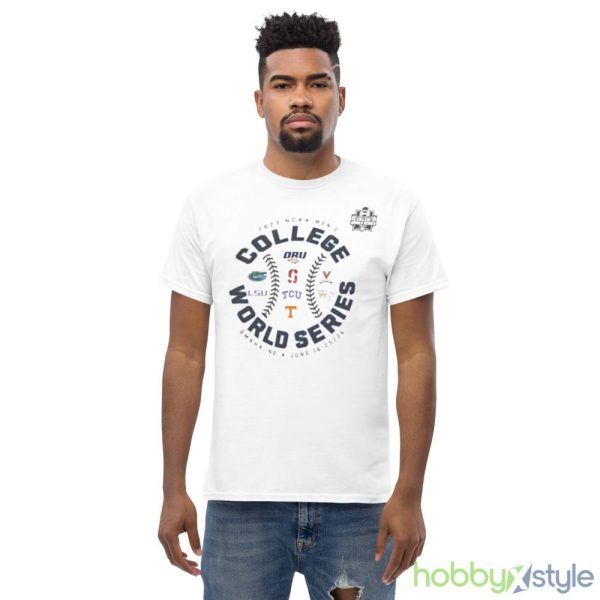 2023 NCAA Men’s College World Series Omaha Ne June 16 Shirt - Men’s Classic Tee Gildan 5000