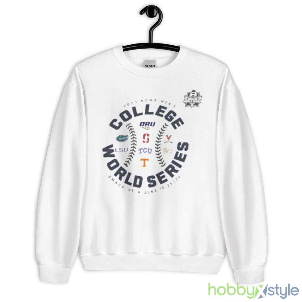 2023 NCAA Men’s College World Series Omaha Ne June 16 Shirt - 18000 Unisex Heavy Blend Crewneck Sweatshirt