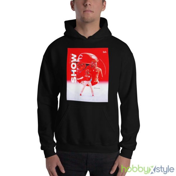 44 Elly De La Cruz Welcome To The Show Shirt - 18500 Unisex Heavy Blend Hooded Sweatshirt