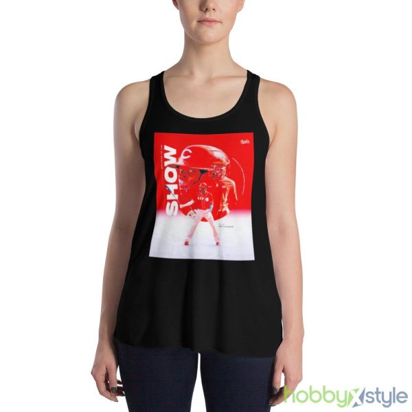 44 Elly De La Cruz Welcome To The Show Shirt - 8800 Women's Flowy Racerback Tank