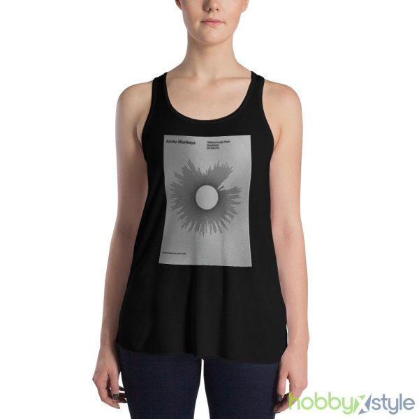 Arctic Monkeys Sheffield Event 2023 Poster Shirt - 8800 Women's Flowy Racerback Tank