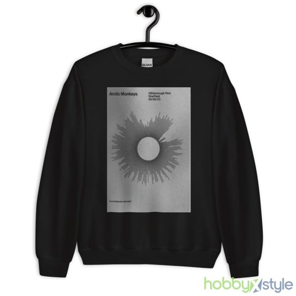 Arctic Monkeys Sheffield Event 2023 Poster Shirt - 18000 Unisex Heavy Blend Crewneck Sweatshirt