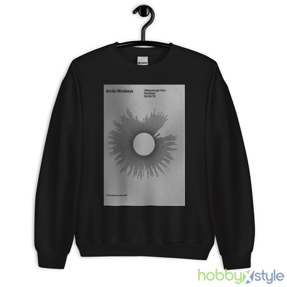 Arctic Monkeys Sheffield Event 2023 Poster Shirt - 18000 Unisex Heavy Blend Crewneck Sweatshirt