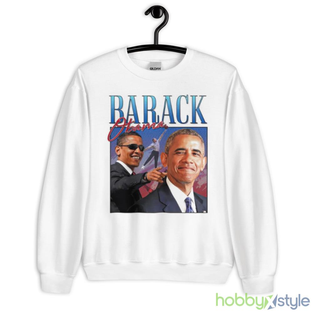Barack Obama photo shirt - 18000 Unisex Heavy Blend Crewneck Sweatshirt