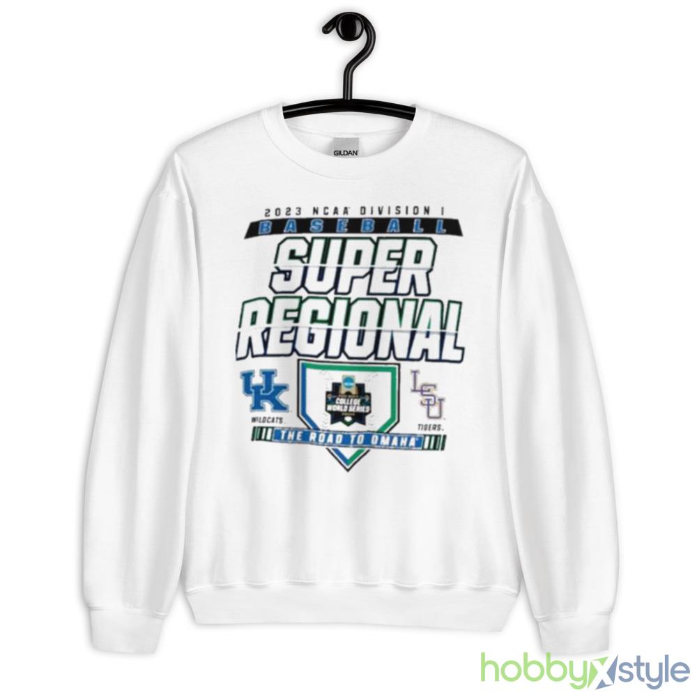 Baton rouge 2023 kentucky vs lsu ncaa di baseball super regional shirt - 18000 Unisex Heavy Blend Crewneck Sweatshirt