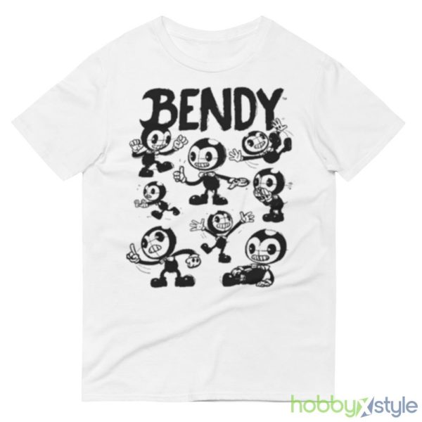 Bendy concept art shirt - 980 Lightweight Fashion Short Sleeve T-Shirt