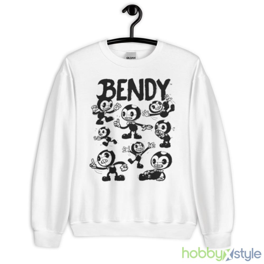 Bendy concept art shirt - 18000 Unisex Heavy Blend Crewneck Sweatshirt