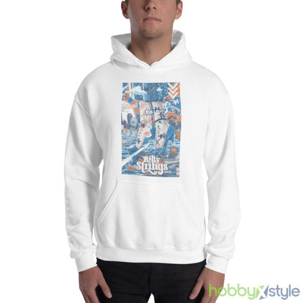billy Strings Jacobs Pavilion Cleveland OH June 14 2023 Poster shirt - 18500 Unisex Heavy Blend Hooded Sweatshirt