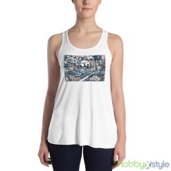 Billy Strings June 13+14 2023 Cleveland OH Landscape Shirt - 8800 Women's Flowy Racerback Tank