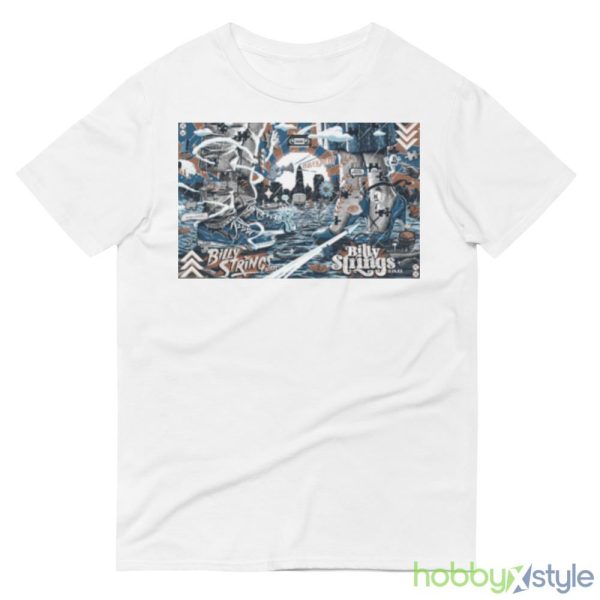 Billy Strings June 13+14 2023 Cleveland OH Landscape Shirt - 980 Lightweight Fashion Short Sleeve T-Shirt