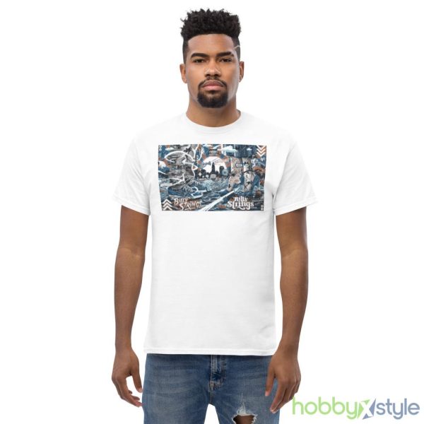 Billy Strings June 13+14 2023 Cleveland OH Landscape Shirt - Men’s Classic Tee Gildan 5000