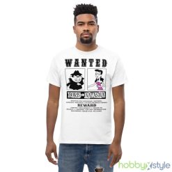 Boris Natasha Wanted Graphic shirt - Men’s Classic Tee Gildan 5000