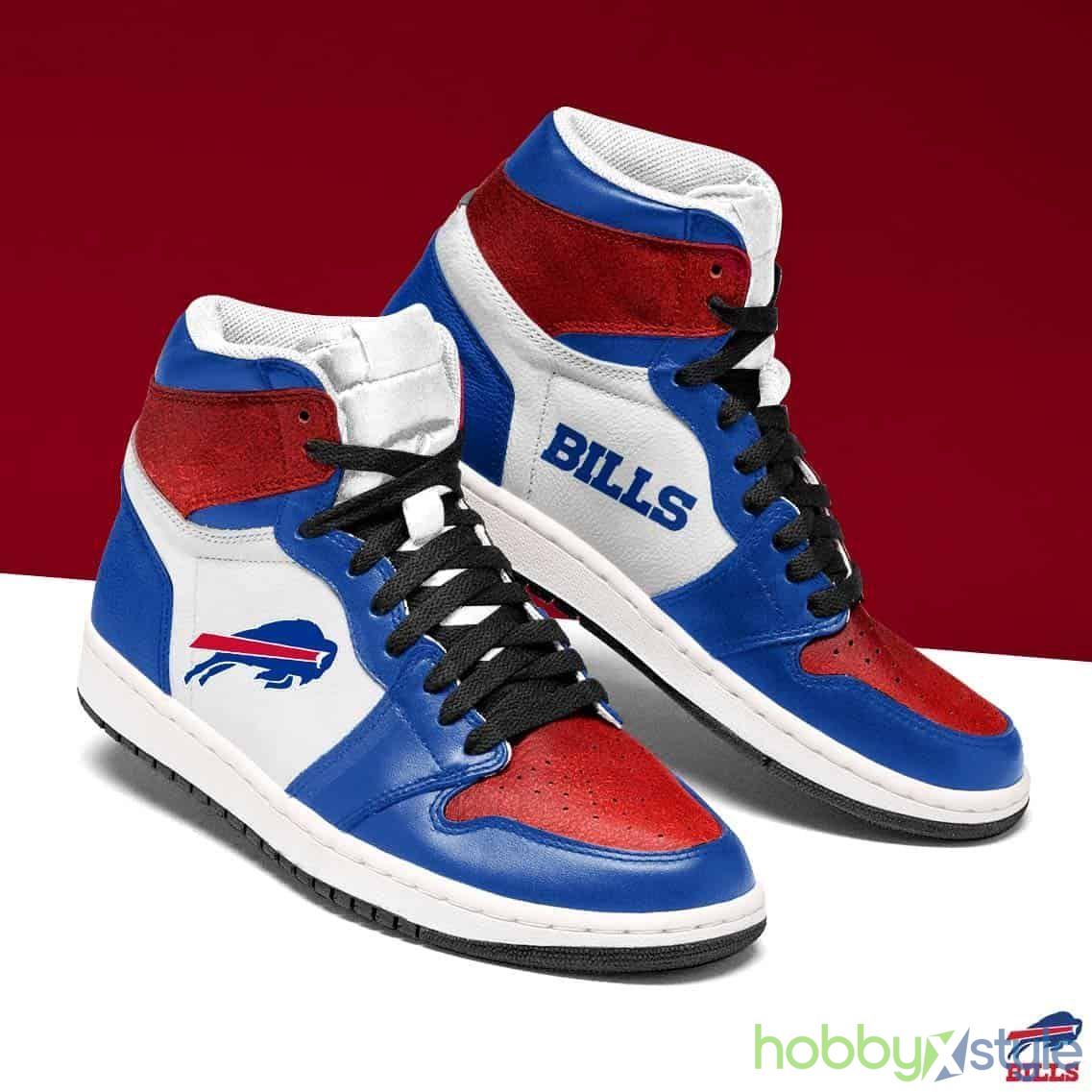 Buffalo Bills NFL Team Sneaker Style 1 High Top Shoes For Men And Women - Buffalo Bills NFL Team Sneaker Style 1 High Top Shoes