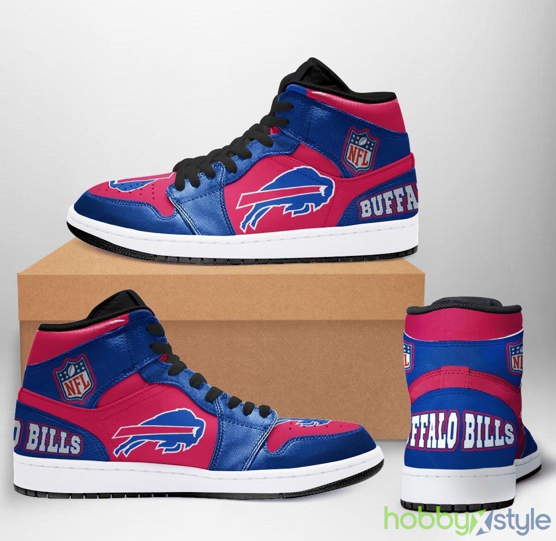 Buffalo Bills NFL Team Sneaker Style 2 High Top Shoes For Men And Women - Buffalo Bills NFL Team Sneaker Style 2 High Top Shoes