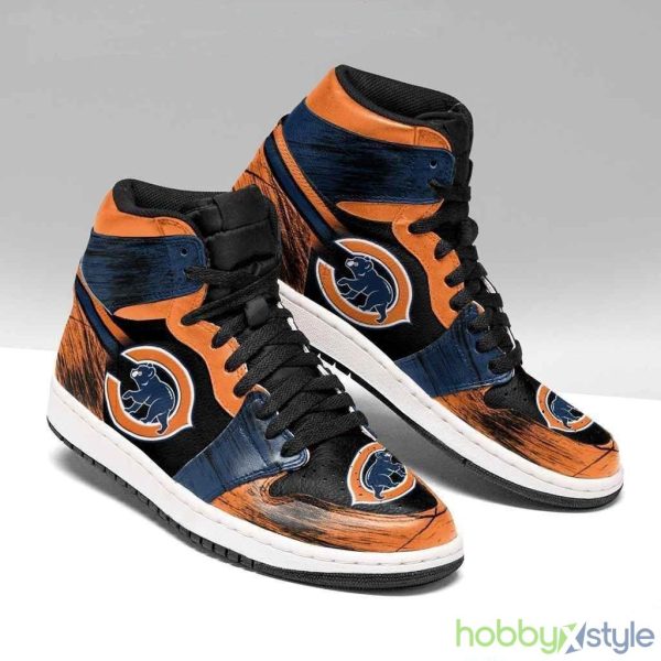 Chicago Bears NFL 6 Air Jordan High Top Shoes For Men And Women - Chicago Bears NFL Air Sneakers