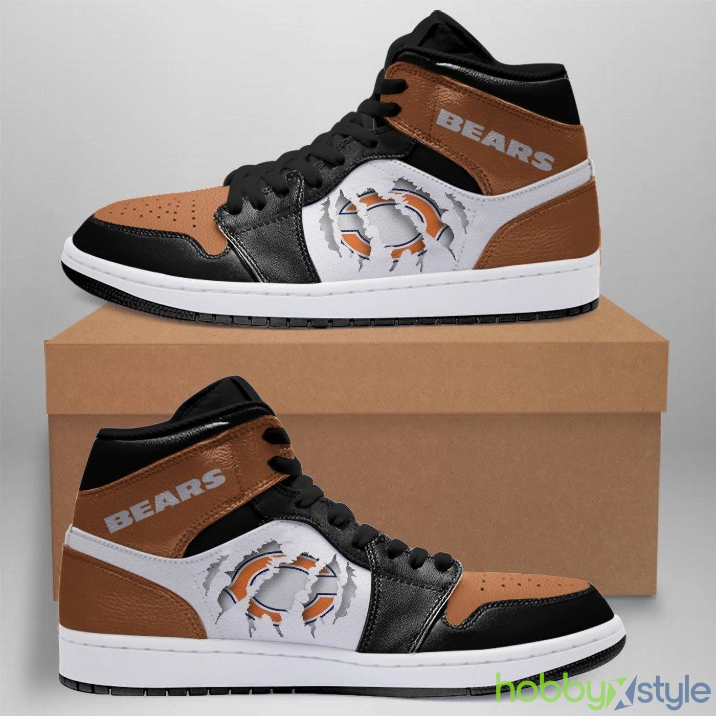 Chicago Bears NFL Team Sneaker Style 8 High Top Shoes For Men And Women - Chicago Bears NFL Team Sneaker Style 8 High Top Shoes