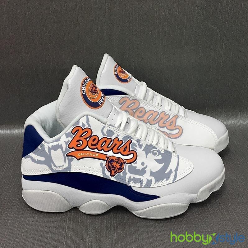 Chicago Bears Team NFL Shoes Fan Air Jordan For Men And Women - Chicago Bears Team NFL Fan