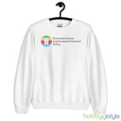 CIA Conscious Intersectional Ally shirt - 18000 Unisex Heavy Blend Crewneck Sweatshirt
