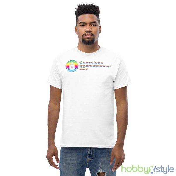 CIA Conscious Intersectional Ally shirt - Men’s Classic Tee Gildan 5000