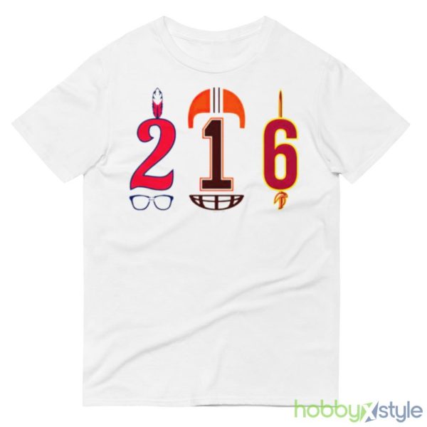 cleveland 216 area code shirt - 980 Lightweight Fashion Short Sleeve T-Shirt