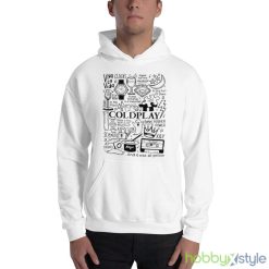 coldplay Band Music Of The Spheres Tour shirt - 18500 Unisex Heavy Blend Hooded Sweatshirt