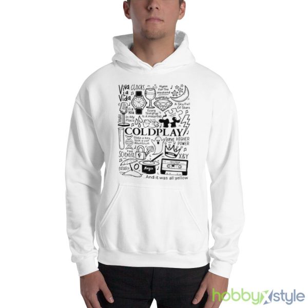coldplay Band Music Of The Spheres Tour shirt - 18500 Unisex Heavy Blend Hooded Sweatshirt