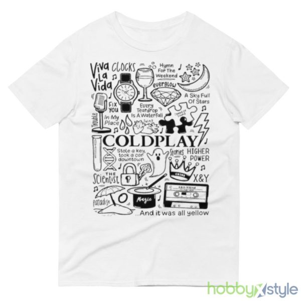 coldplay Band Music Of The Spheres Tour shirt - 980 Lightweight Fashion Short Sleeve T-Shirt