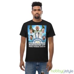 Congratulations Manchester CIty Treble Winners 2022 2023 shirt - Men’s Classic Tee Gildan 5000