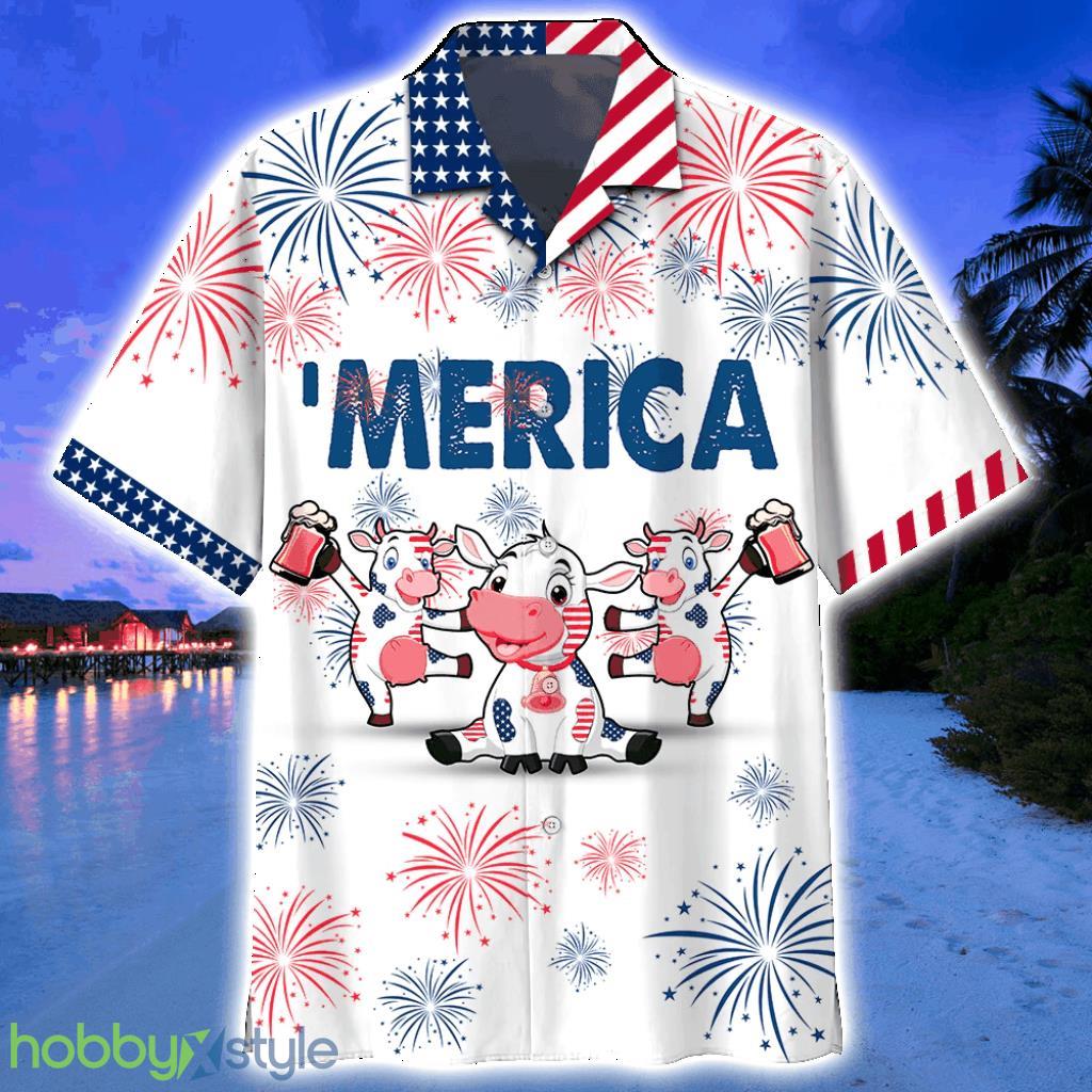 Cow Beer Hawaiian Shirt For Men And Women Gifts For Sister Product Photo 1