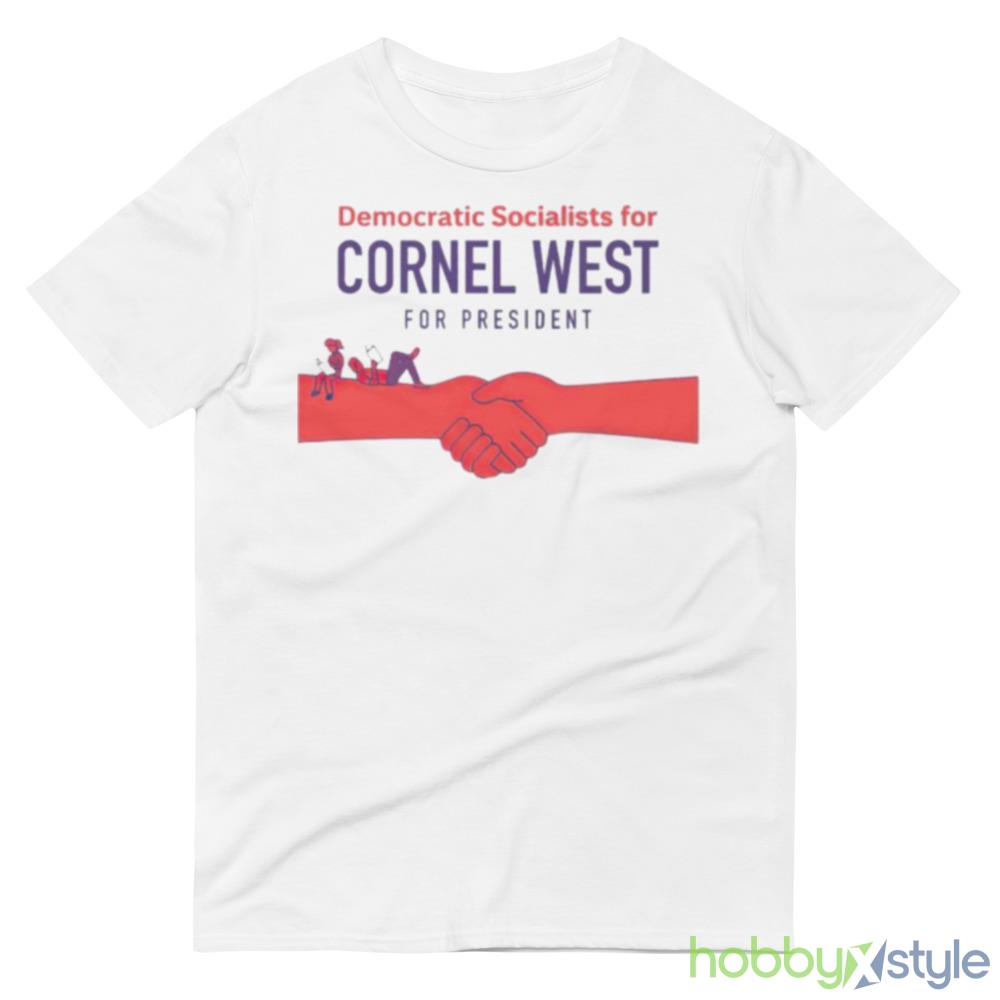 Democratic Socialists For Cornel West For President Shirt - 980 Lightweight Fashion Short Sleeve T-Shirt