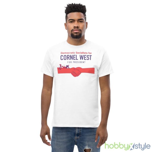 Democratic Socialists For Cornel West For President Shirt - Men’s Classic Tee Gildan 5000