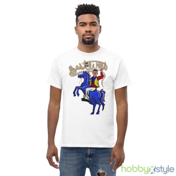 Denver Nikola Jokic In The Best West Shirt - Men’s Classic Tee Gildan 5000