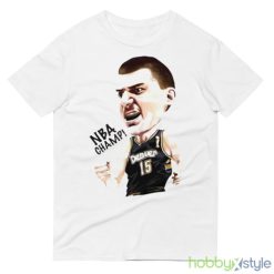 Denver Nuggets Nikola Jokic Nba Champs Finals Mvp Art Shirt - 980 Lightweight Fashion Short Sleeve T-Shirt