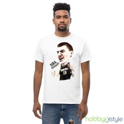 Denver Nuggets Nikola Jokic Nba Champs Finals Mvp Art Shirt - Men’s Classic Tee Gildan 5000