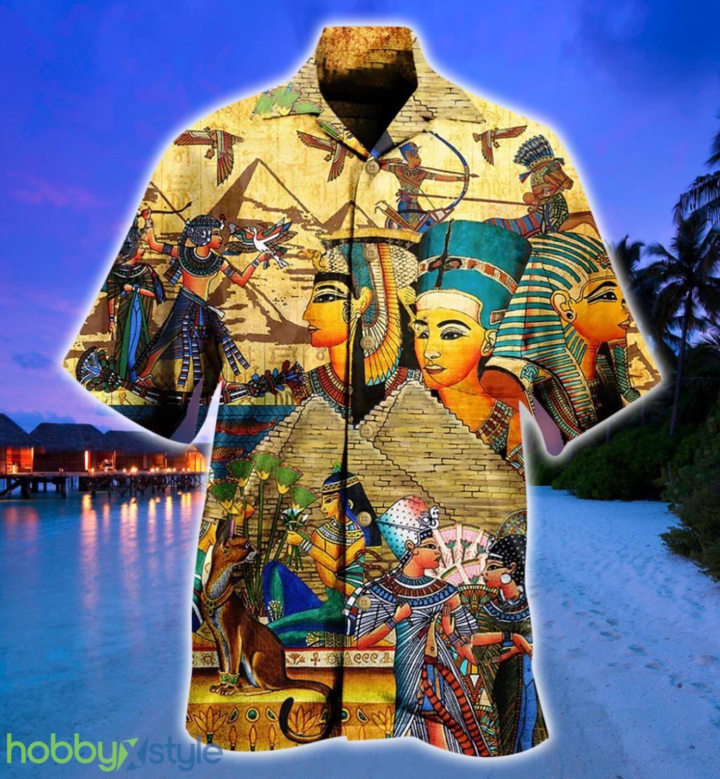 Egypt King Hawaiian Shirt Product Photo 1