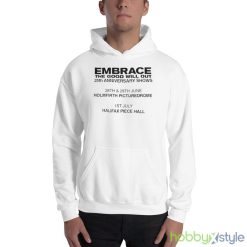 Embrace The Good Will Out Anniversary Gigs 2023 Shirt - 18500 Unisex Heavy Blend Hooded Sweatshirt