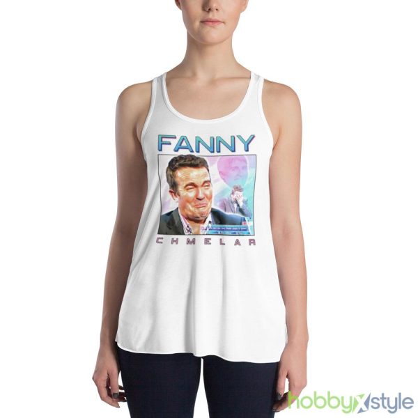 Fanny Chmelar shirt - 8800 Women's Flowy Racerback Tank